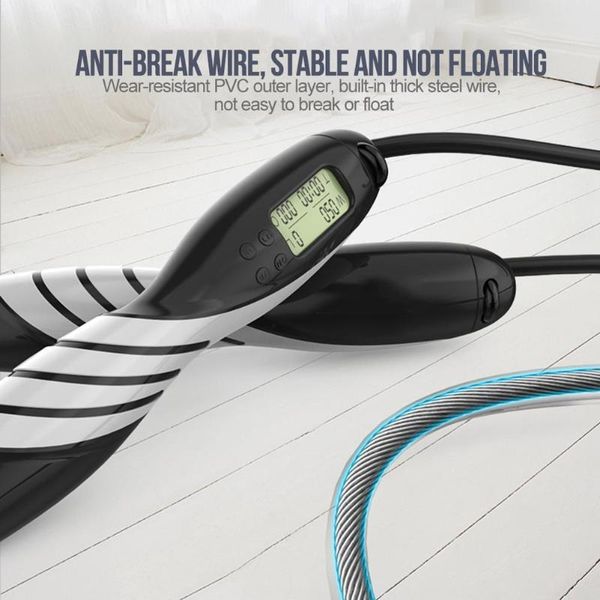 jump ropes with counter sports fitness adjustable fast speed counting skip rope skipping
jump ropes with counter sports fitness adjustable fast speed counting skip rope skipping