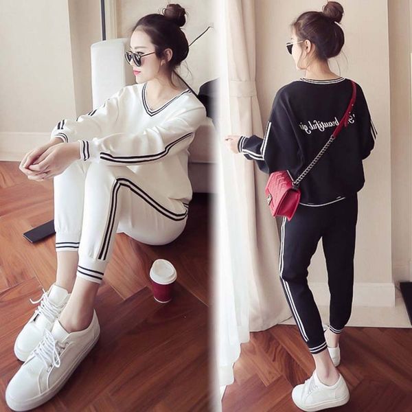 spring and autumn new leisure sports suit women's summer korean style large size loose slimming trousers spring and autumn fashion new, Gray
spring and autumn new leisure sports suit women's summer korean style large size loose slimming trousers spring and autumn fashion new, Gray