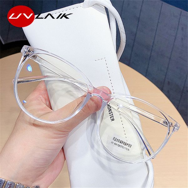 fashion sunglasses frames uvlaik blue light blocking computer glasses women men round optical eyewear frame transparent spectacle eyeglasses, Black
fashion sunglasses frames uvlaik blue light blocking computer glasses women men round optical eyewear frame transparent spectacle eyeglasses, Black