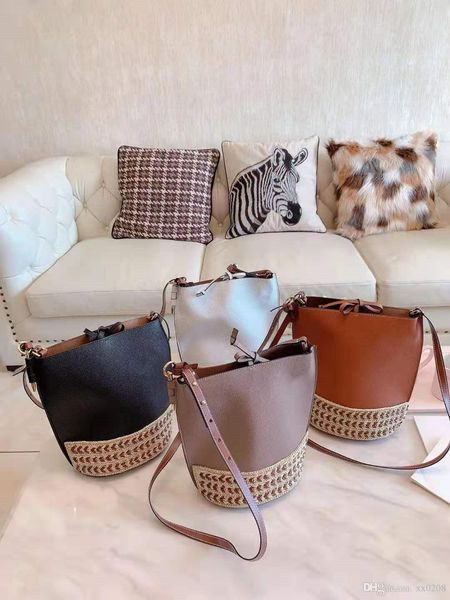 designer designs highquality stitching braided water drum bag single shoulder drum bag size 192915
designer designs highquality stitching braided water drum bag single shoulder drum bag size 192915