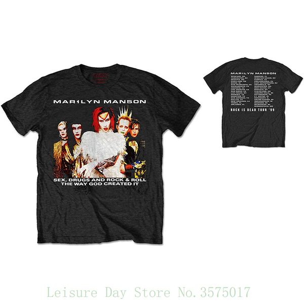 marilyn manson rock is dead tour 1999 rock official tee t-shirt mens cotton men t-shirts classical
marilyn manson rock is dead tour 1999 rock official tee t-shirt mens cotton men t-shirts classical