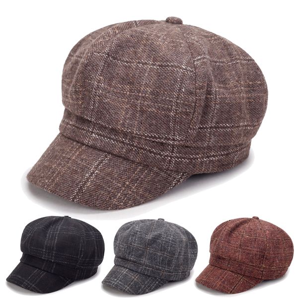 stingy brim hats 2021 autumn and winter vintage lattice ladies painter hat men's baseball cap british octagonal cotton beret navy, Blue;gray
stingy brim hats 2021 autumn and winter vintage lattice ladies painter hat men's baseball cap british octagonal cotton beret navy, Blue;gray