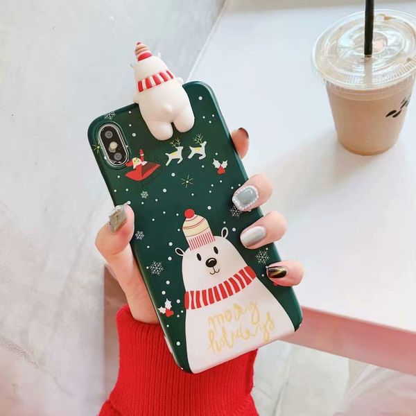 merry christmas phone case for iphone xr xs max 11 6 6s 7 8 plus x cartoon snowman deer soft back cover cases
merry christmas phone case for iphone xr xs max 11 6 6s 7 8 plus x cartoon snowman deer soft back cover cases