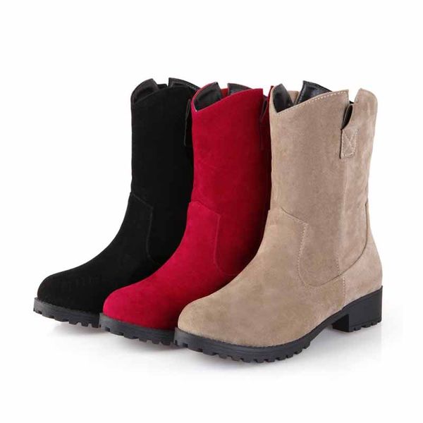 2020 women boots waterproof winter women snow boots platform keep warm mid-calf winter boot with thick fur heels botas mujer, Black
2020 women boots waterproof winter women snow boots platform keep warm mid-calf winter boot with thick fur heels botas mujer, Black