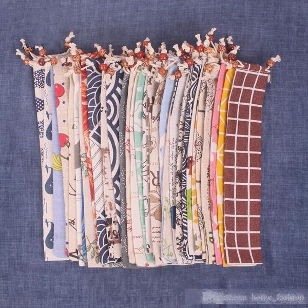 6x26cm reusable drawstring bag for drinking straw cutlery travel camping chopsticks spoon fork knife storage bag tableware bundle pocket
6x26cm reusable drawstring bag for drinking straw cutlery travel camping chopsticks spoon fork knife storage bag tableware bundle pocket
