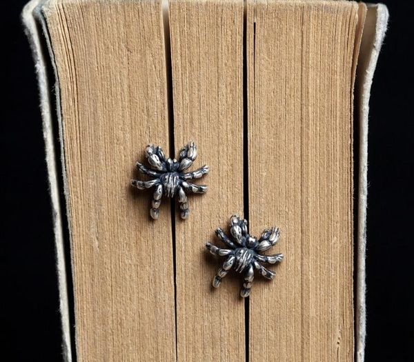 925 sterling silver spider stud earrings women punk earrings vintage party wedding jewelry gifts for girls women jewelry, Golden;silver
925 sterling silver spider stud earrings women punk earrings vintage party wedding jewelry gifts for girls women jewelry, Golden;silver