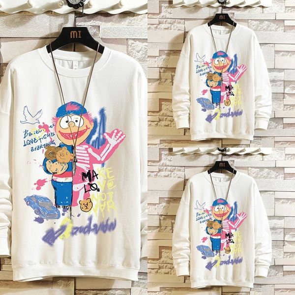 graffiti sweater men's autumn new fashion loose hip-hop pullover pullover pullovercoat pulloverkorean style couple wear bfstyle coat zg, Black
graffiti sweater men's autumn new fashion loose hip-hop pullover pullover pullovercoat pulloverkorean style couple wear bfstyle coat zg, Black