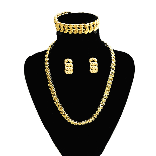 men women's dubai jewelry sets gold color alloy steel necklace bracelet set hiphop curb cuban thick chain wholesale jewelry, Silver
men women's dubai jewelry sets gold color alloy steel necklace bracelet set hiphop curb cuban thick chain wholesale jewelry, Silver