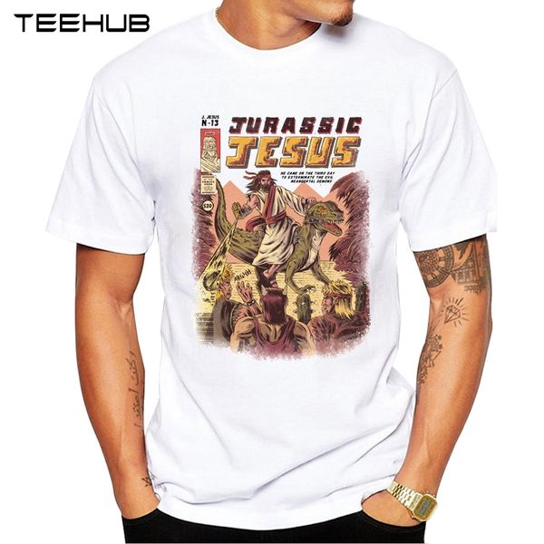 2019 teehub new men's fashion jurassic jesus design t-shirt short sleeve o-neck cool hipster tee
2019 teehub new men's fashion jurassic jesus design t-shirt short sleeve o-neck cool hipster tee