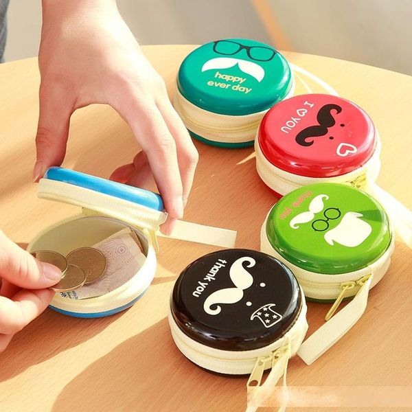 creative cartoon round coin purse iron bearded mini portable key headset bag wholesale ing
creative cartoon round coin purse iron bearded mini portable key headset bag wholesale ing