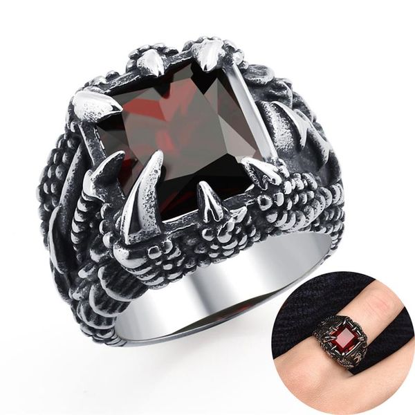 урожай кольцо из нержавеющей стали мужчины punk dragon claw crystal cubic cubic zirconia ring 2020 новый горячий модный мужской ювелирные из, Golden;silver
урожай кольцо из нержавеющей стали мужчины punk dragon claw crystal cubic cubic zirconia ring 2020 новый горячий модный мужской ювелирные из, Golden;silver