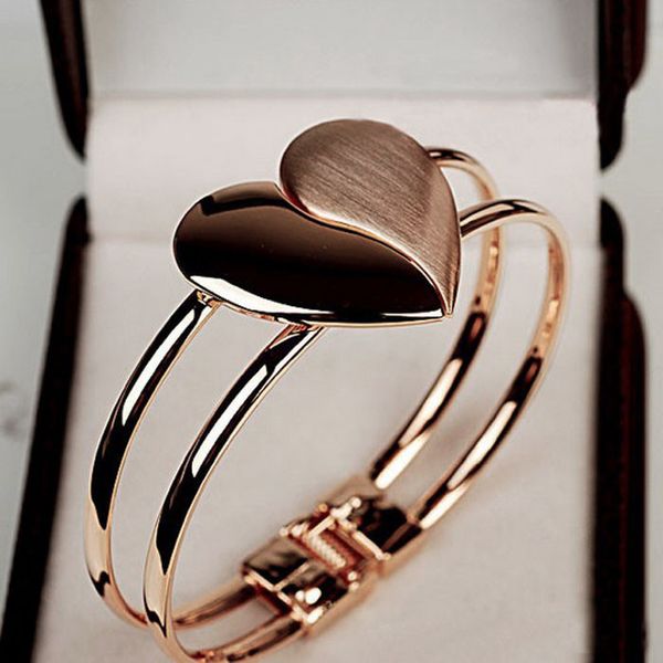 new fashion lady elegant heart bangle wristband bracelet cuff bling gift style woman bracelet wristband crystal 0511g, Black
new fashion lady elegant heart bangle wristband bracelet cuff bling gift style woman bracelet wristband crystal 0511g, Black
