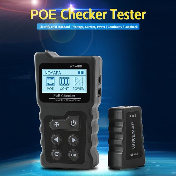 networking networking tools multi-functional lcd network cable poe checker inline poe voltage and current tester with cable tester
networking networking tools multi-functional lcd network cable poe checker inline poe voltage and current tester with cable tester