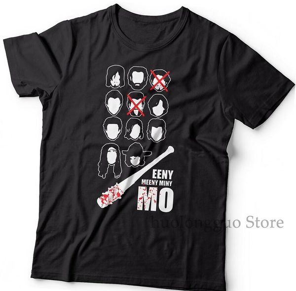 the walking dead fan apparel negan eeny meeny miny moe lucille bat t-shirt 100% cotton men t shirt women tee
the walking dead fan apparel negan eeny meeny miny moe lucille bat t-shirt 100% cotton men t shirt women tee