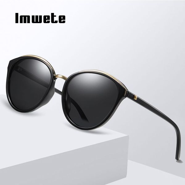 Imwete Polarized Sunglasses Women Trending Gradient Sun Glasses Goggles UV400 Classic Metal Sunglass Ladies Personality Eyewear, White;black
Imwete Polarized Sunglasses Women Trending Gradient Sun Glasses Goggles UV400 Classic Metal Sunglass Ladies Personality Eyewear, White;black