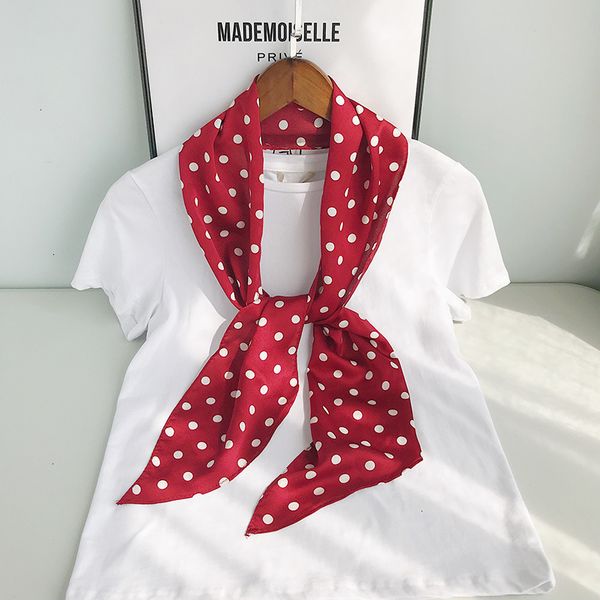 dot silk stripe print bandana 2020 new women scarf small handle bag ribbons female neckerchief head scarves & wraps, Blue;gray
dot silk stripe print bandana 2020 new women scarf small handle bag ribbons female neckerchief head scarves & wraps, Blue;gray
