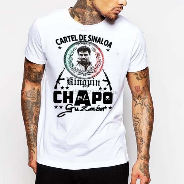 el chapo guzman t-shirt sinaloa cartel gangster sicario mexican hitman narco cotton tee shirt fashion classic style
el chapo guzman t-shirt sinaloa cartel gangster sicario mexican hitman narco cotton tee shirt fashion classic style
