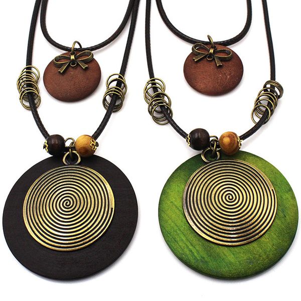 jewelry for women leather long chain pendants&necklaces green/coffee wooden pendant choker necklace, Silver
jewelry for women leather long chain pendants&necklaces green/coffee wooden pendant choker necklace, Silver