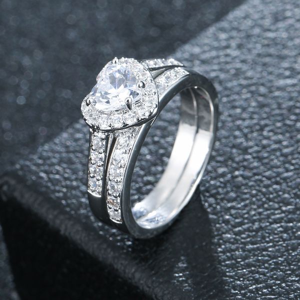 ring zircon jewelry fashion heart ring creative cross border popular accessories wedding rings rings for women anniversary, Slivery;golden
ring zircon jewelry fashion heart ring creative cross border popular accessories wedding rings rings for women anniversary, Slivery;golden