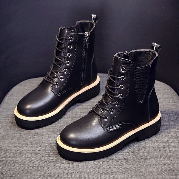 boots female side zipper personality wild british style thin single boots comfortable women's, Black
boots female side zipper personality wild british style thin single boots comfortable women's, Black
