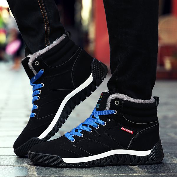 new fashion men winter boots three colors keep warm snow ankles shoes cotton inside antiskid bottom waterproof boots for male889, Black
new fashion men winter boots three colors keep warm snow ankles shoes cotton inside antiskid bottom waterproof boots for male889, Black