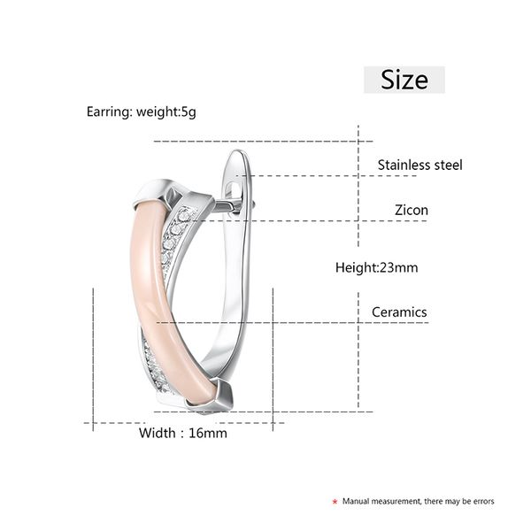 cross x ear cuff micro pave clear cubic zirconia cute girl gift pink orange white ceramic earrings creative cuff cz55, Golden;silver
cross x ear cuff micro pave clear cubic zirconia cute girl gift pink orange white ceramic earrings creative cuff cz55, Golden;silver