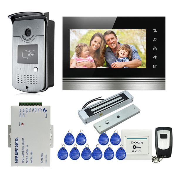 video door phones wired 7" touch button intercom phone system metal monitor + waterproof rfid reader doorbell electric lock
video door phones wired 7" touch button intercom phone system metal monitor + waterproof rfid reader doorbell electric lock