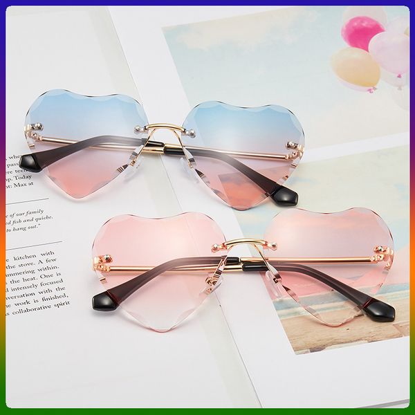 sunglasses fashion child cute heart rimless frame children kids candy colorful lens boys girls uv400 protection eyewear, White;black
sunglasses fashion child cute heart rimless frame children kids candy colorful lens boys girls uv400 protection eyewear, White;black