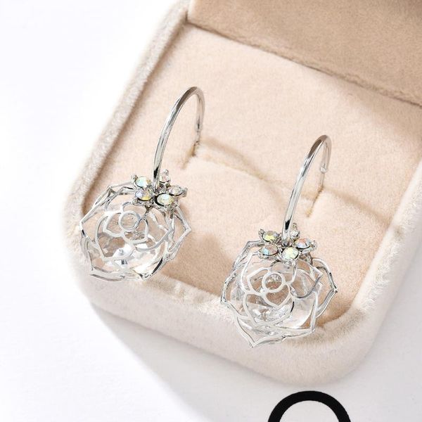 fashion hollow out rose silver color drop dangle earrings women jewelry korean fashion trendy crystal earrings
fashion hollow out rose silver color drop dangle earrings women jewelry korean fashion trendy crystal earrings