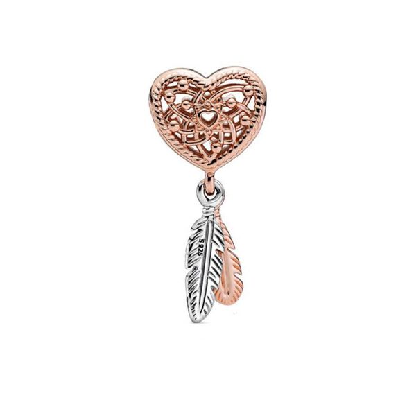 autumn new openwork heart two feathers dreamcatcher pendant fits original bracelets necklace making fashion diy jewelry gift, Bronze;silver
autumn new openwork heart two feathers dreamcatcher pendant fits original bracelets necklace making fashion diy jewelry gift, Bronze;silver
