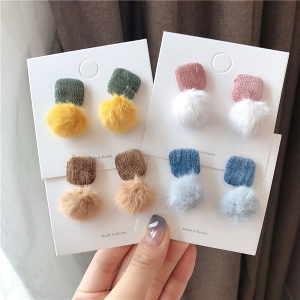 1pair soft fur ball pompom earrings pom ear dangle crystal earring for women jewelry cute christmas gift, Golden;silver
1pair soft fur ball pompom earrings pom ear dangle crystal earring for women jewelry cute christmas gift, Golden;silver