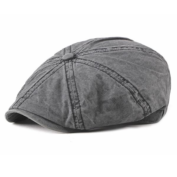berets dad headwear cotton washed old octagonal hat men's and women's english style solid color sboy cap casual beret, Blue;gray
berets dad headwear cotton washed old octagonal hat men's and women's english style solid color sboy cap casual beret, Blue;gray