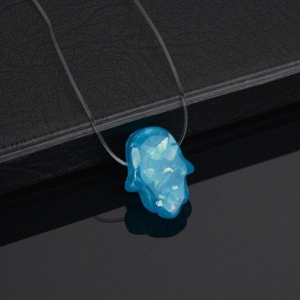chokers blue white opal hamsa necklace hand fatima pendant transparent chain choker women jewelry collier turkey, Golden;silver
chokers blue white opal hamsa necklace hand fatima pendant transparent chain choker women jewelry collier turkey, Golden;silver