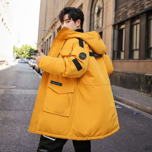 2020 new men's mid-length down jacket winter coat men's thickened down jacket xz1216-2020-p190, Black
2020 new men's mid-length down jacket winter coat men's thickened down jacket xz1216-2020-p190, Black