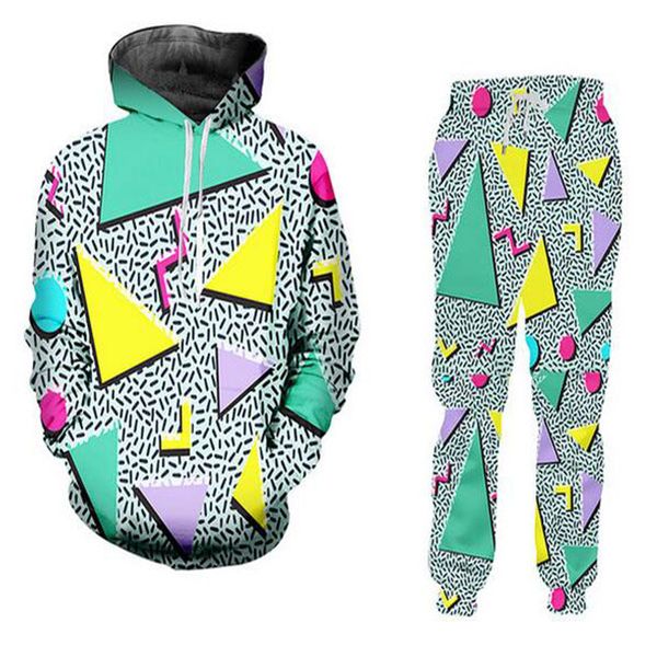 3d geometric tracksuit set colorful triangle printed hoodies and pants suit for men hip hop streatwear dropshipping, Gray
3d geometric tracksuit set colorful triangle printed hoodies and pants suit for men hip hop streatwear dropshipping, Gray