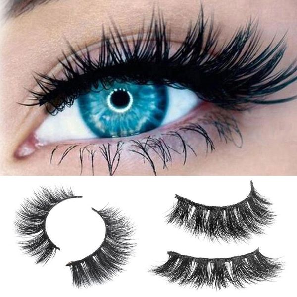 1pair 3d mink natural thick curling false fake eyelashes eye lashes makeup extension natural faux lashes fluffy strip eyelashes
1pair 3d mink natural thick curling false fake eyelashes eye lashes makeup extension natural faux lashes fluffy strip eyelashes