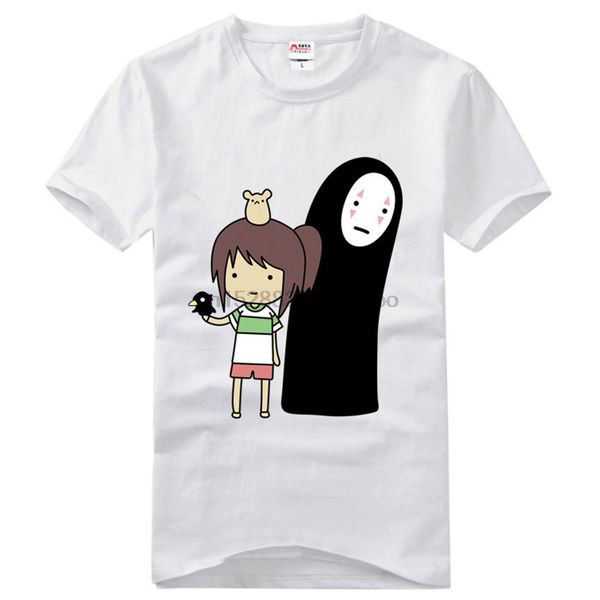 fashion short creative printed anime spirited away manga movie shirt short sleeve tshirt clothes summer teesummer t-shirt