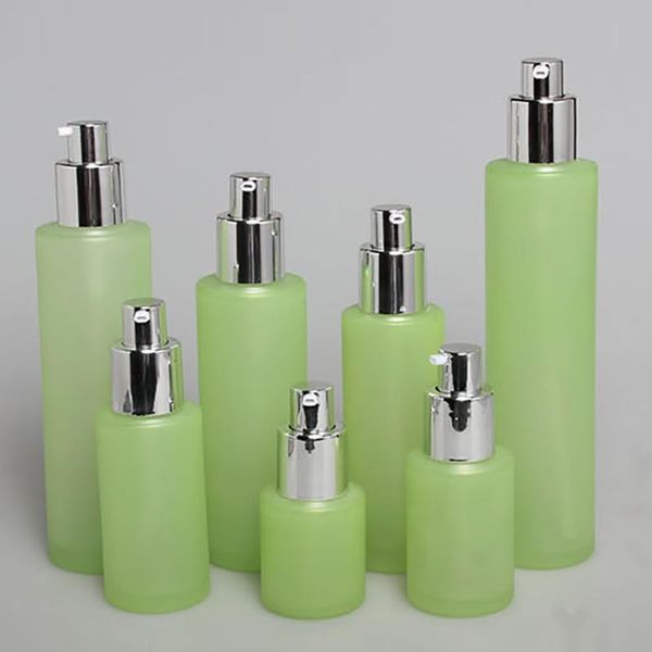 storage bottles & jars face cream bottle 40ml green frosted glass container with lotion/spray pump
storage bottles & jars face cream bottle 40ml green frosted glass container with lotion/spray pump