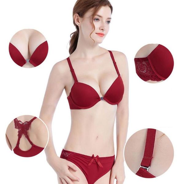 bras sets lingerie brassiere women underwear up bra cotton set push brief embroidery tassel panty c1t7, Red;black
bras sets lingerie brassiere women underwear up bra cotton set push brief embroidery tassel panty c1t7, Red;black