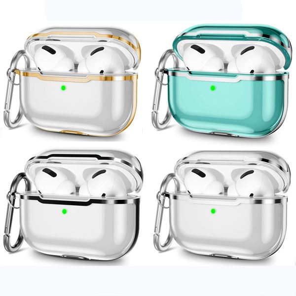 for airpods pro case plating pc tpu clear earphone cover new anti-fall transparent cases for apple headphone 2/1 pro
for airpods pro case plating pc tpu clear earphone cover new anti-fall transparent cases for apple headphone 2/1 pro