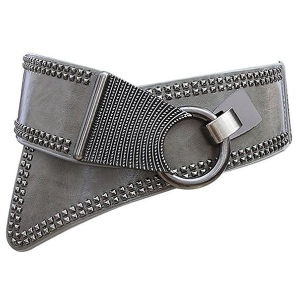 belts diagonal pull seal black leather bandwidth waist punk wind wild wide fashion with hook decoration rivet versatile girdle grey, Black;brown
belts diagonal pull seal black leather bandwidth waist punk wind wild wide fashion with hook decoration rivet versatile girdle grey, Black;brown