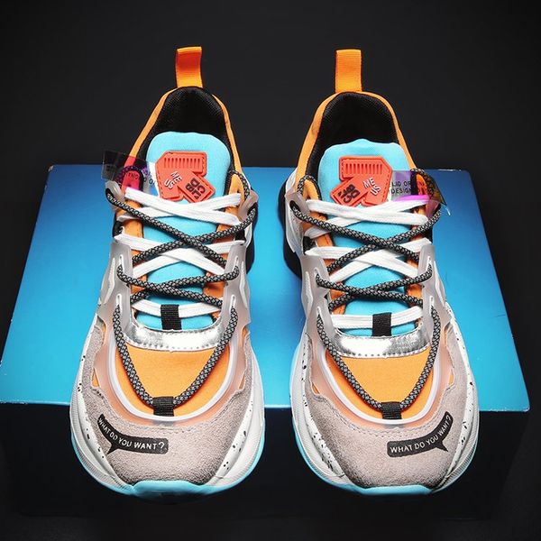 spring autumn men's hip hop fashion designer shoes thick bottom increased sneakers casual chunky sneakers tenis sapato masculino, Black
spring autumn men's hip hop fashion designer shoes thick bottom increased sneakers casual chunky sneakers tenis sapato masculino, Black