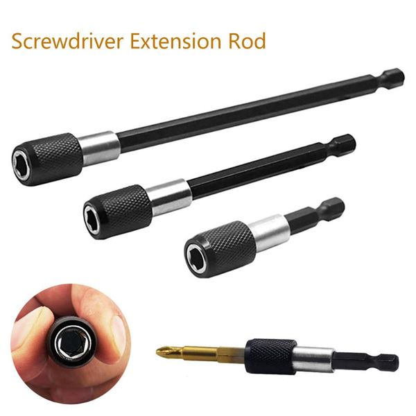 1/4 inch quick release hex shank extension for magnetic electric screwdriver bit holder 60 100 150mm extension rod tools
1/4 inch quick release hex shank extension for magnetic electric screwdriver bit holder 60 100 150mm extension rod tools