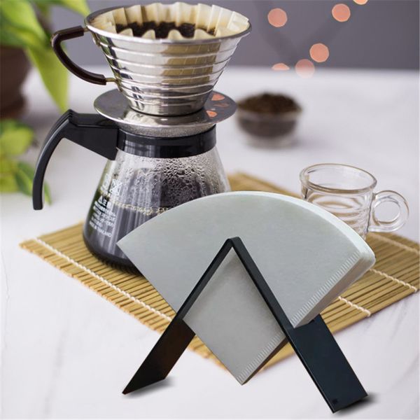 coffee filters stainless steel filter holder - paper storage rack v60 container stand
coffee filters stainless steel filter holder - paper storage rack v60 container stand