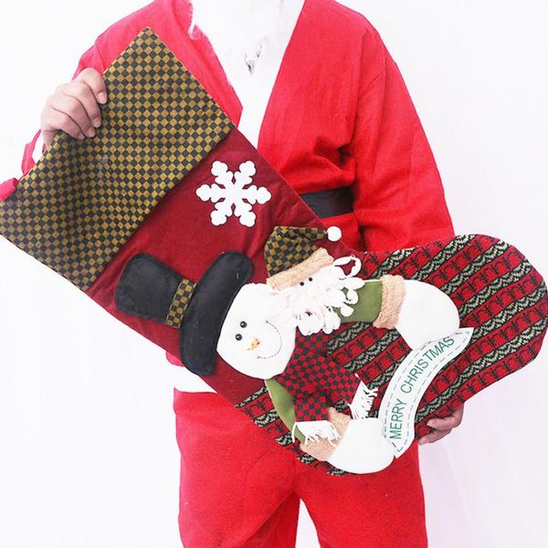 christmas decorations stocking snowman santa claus elk pattern xmas trees sock hanging pendant candy gift bag for home
christmas decorations stocking snowman santa claus elk pattern xmas trees sock hanging pendant candy gift bag for home