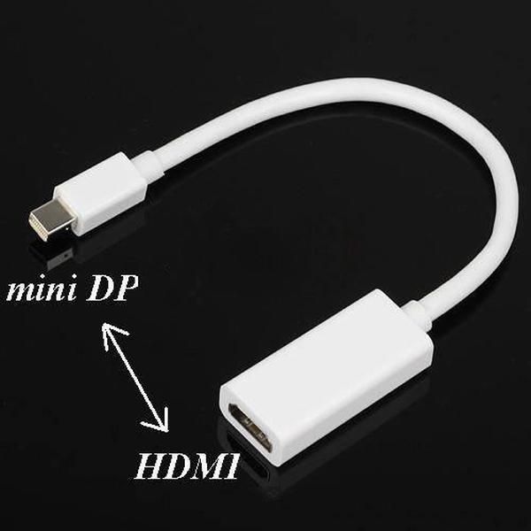 100pcs/lot*mini displayport dp male to hdmi female converter adapter cable for nootbook macbook pro air new toshiba notebook
100pcs/lot*mini displayport dp male to hdmi female converter adapter cable for nootbook macbook pro air new toshiba notebook