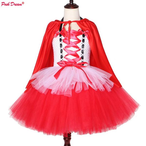 posh dream little red cosplay cartoon kids girls tutu dress 2pcs dress+ cap dress for children halloween festival costumes, Red;yellow
posh dream little red cosplay cartoon kids girls tutu dress 2pcs dress+ cap dress for children halloween festival costumes, Red;yellow