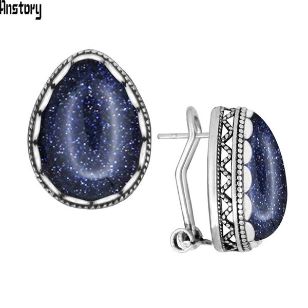 stud vintage drop sequins blue stone earrings for women stainless steel pin push back antique silver plated, Golden;silver
stud vintage drop sequins blue stone earrings for women stainless steel pin push back antique silver plated, Golden;silver