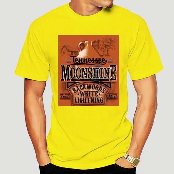 backwoods great smokey mountains moonshine printed t-shirt texas orange-3588d