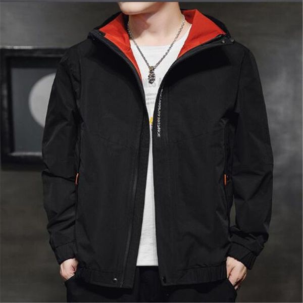 spring and autumn european and american youth tooling men's casual clip new trend hooded jacket coat clothes outerwear, Black;brown
spring and autumn european and american youth tooling men's casual clip new trend hooded jacket coat clothes outerwear, Black;brown